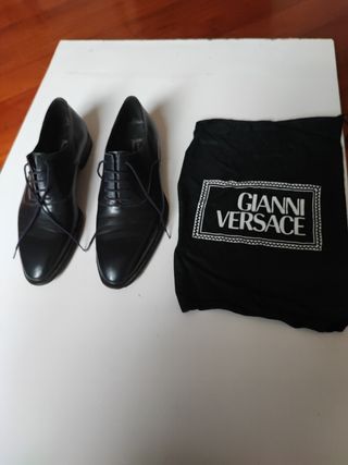 Scarpe uomo Gianni Versace 42 blù scuro 
