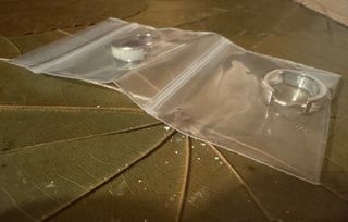 pendientes de aro de plata con ópalo