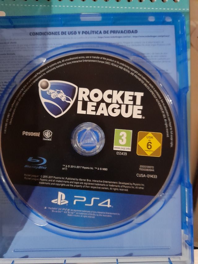Juego PS4 Rocket League