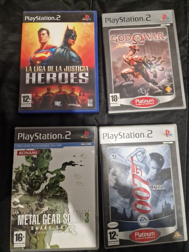 Pack juegos PS2