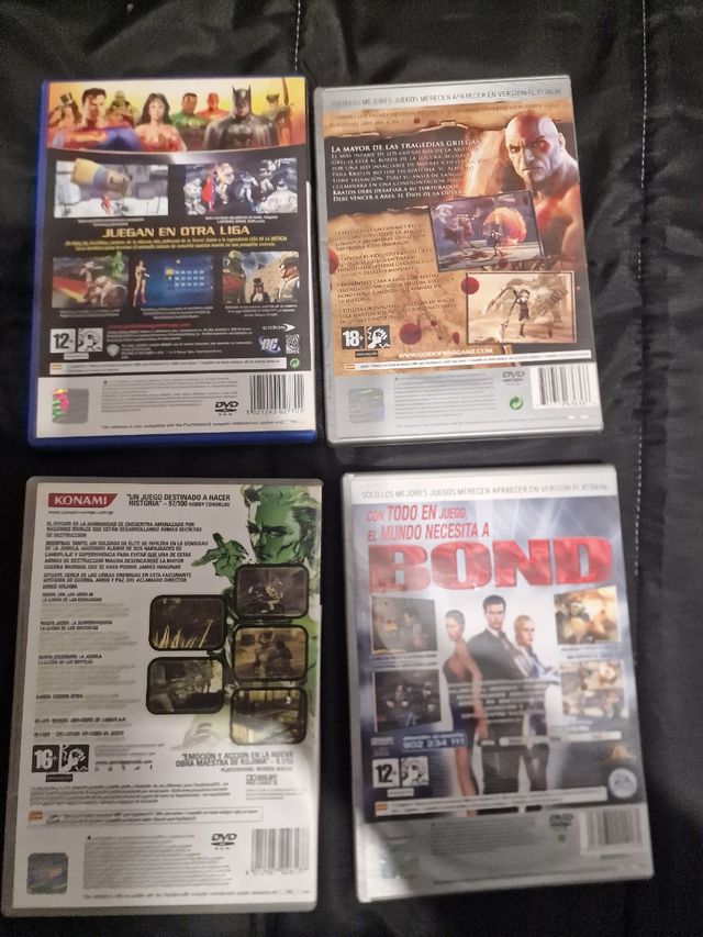 Pack juegos PS2