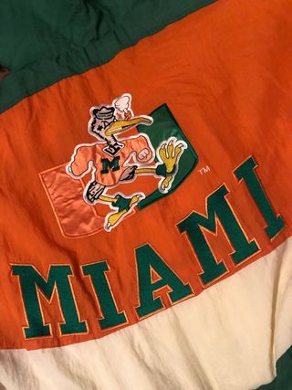Abrigo Chaqueta bomber Hurricanes NFL