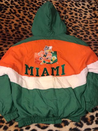Abrigo Chaqueta bomber Hurricanes NFL