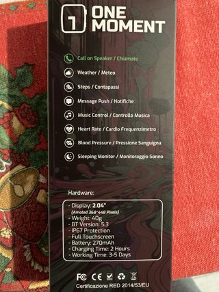 Smartwatch SGS One Moment 2.04