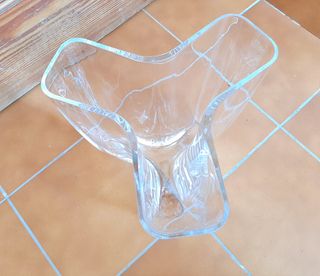 Jarrón de Diseño Cristal