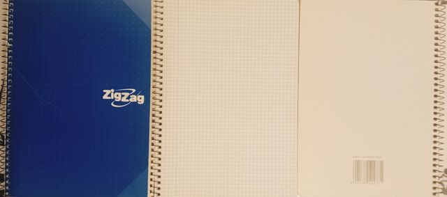 Cuadernos escolares.