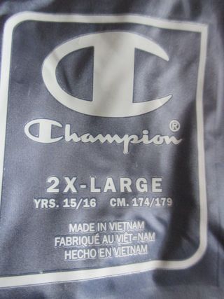 Plumifero chaleco Champion Talla (174-179 cms)