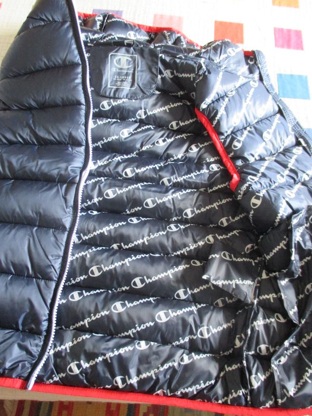 Plumifero chaleco Champion Talla (174-179 cms)