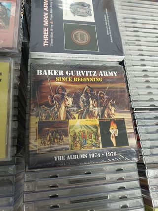 GUN-THREE MAN ARMY-BAKER GURTVITZ ARMY 1968-76 CD