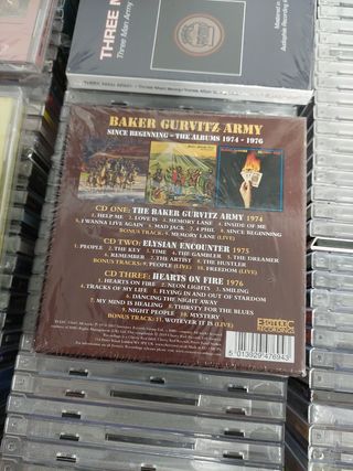 GUN-THREE MAN ARMY-BAKER GURTVITZ ARMY 1968-76 CD