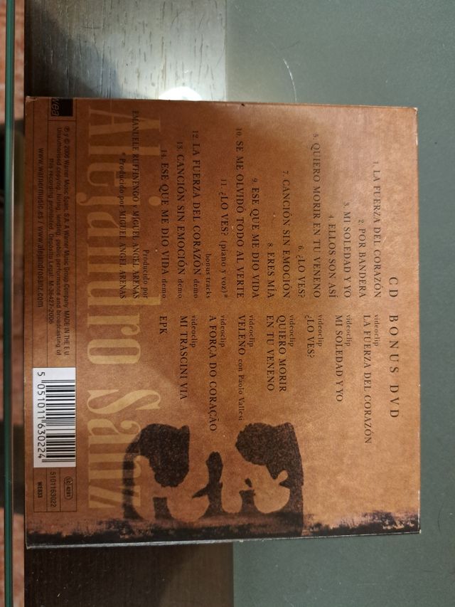 Alejandro Sanz 3 CD + DVD