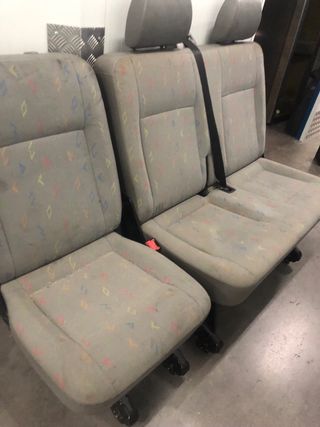 asientos volkswaguen transporter 2 fila
