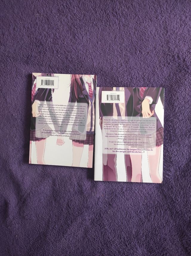 Manga yuri (incluye fundas protectoras)