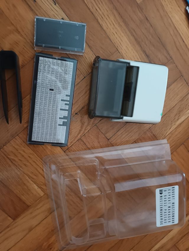 Marcador de ropa personalizable