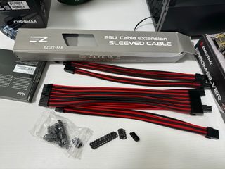 Cables Fuente de Alimentación Negros / Rojos PSU