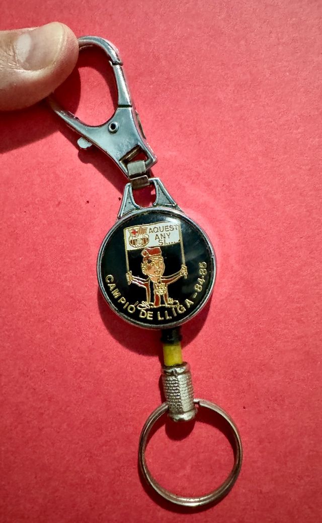 llavero Barça (raro) 1984-85