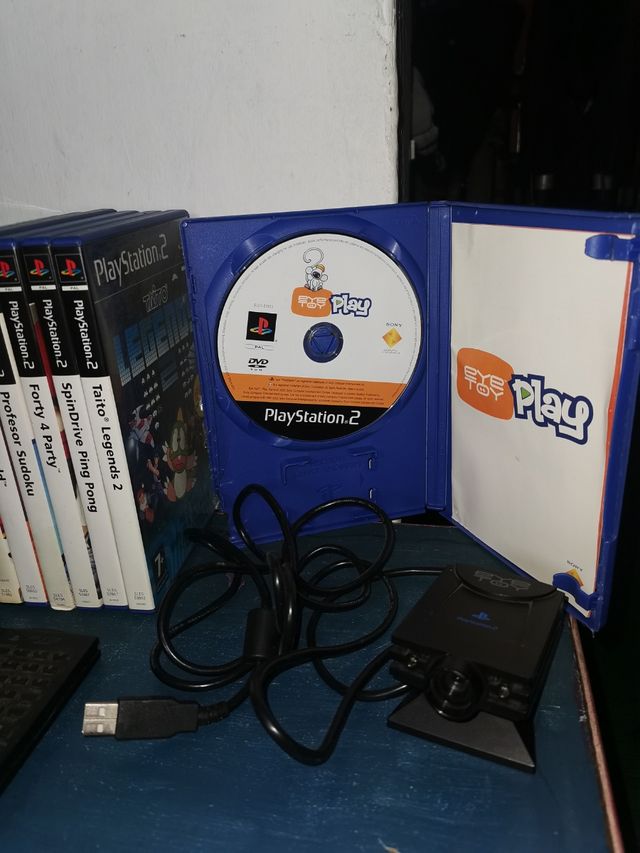 PS2 con juegos pero sin mandos