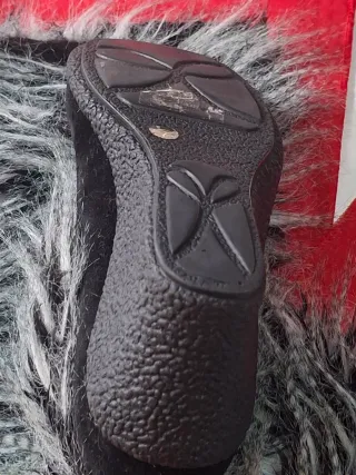 Botas piel gamusa negra Swiet Sewenteen 37 taco 5