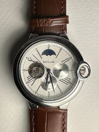 Reloj mecánico Skyline Sun&moon (nuevo, sin usar) 