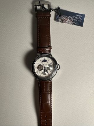 Reloj mecánico Skyline Sun&moon (nuevo, sin usar) 