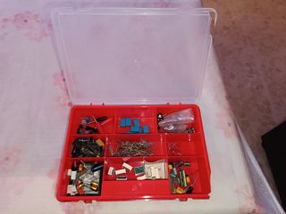 Caja de componentes electronicos