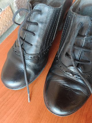 Zapatos de invierno de piel mujer T38