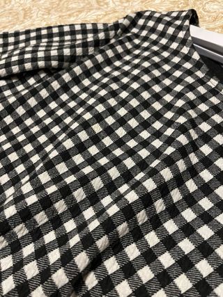 Vestido cuadros fiesta