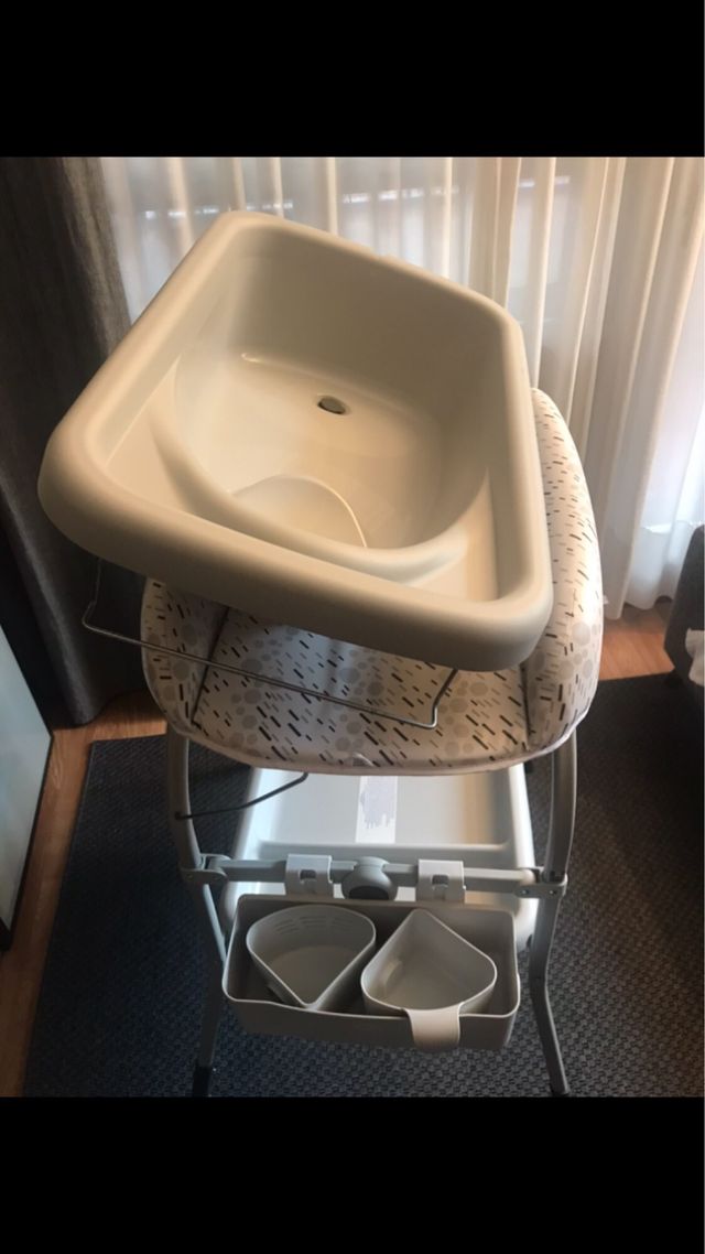 bañera cambiador 