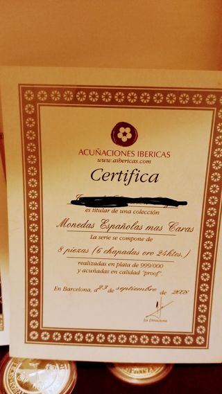 Colección "Monedas Españolas más Caras"