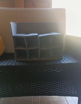 Contenitore organizer richiudibile per armadio