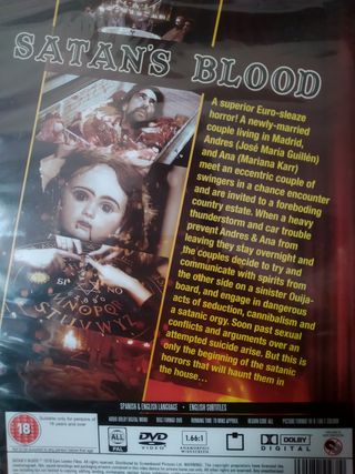 Satan's Blood [DVD] [Reino Unido]