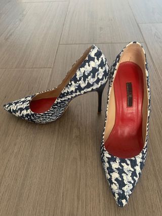 zapatos de salon carolina herrera 39 10 cm tacon