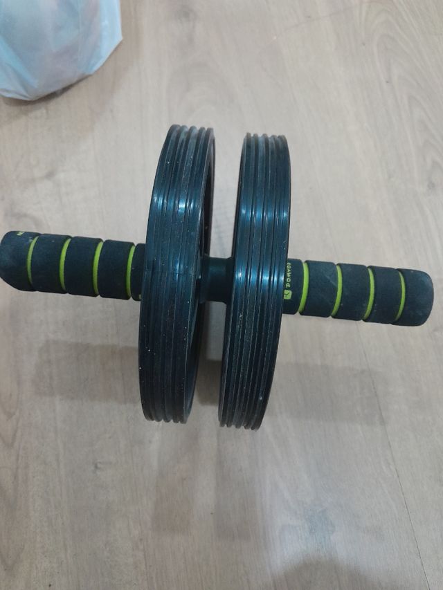 Comba y rueda abdominales
