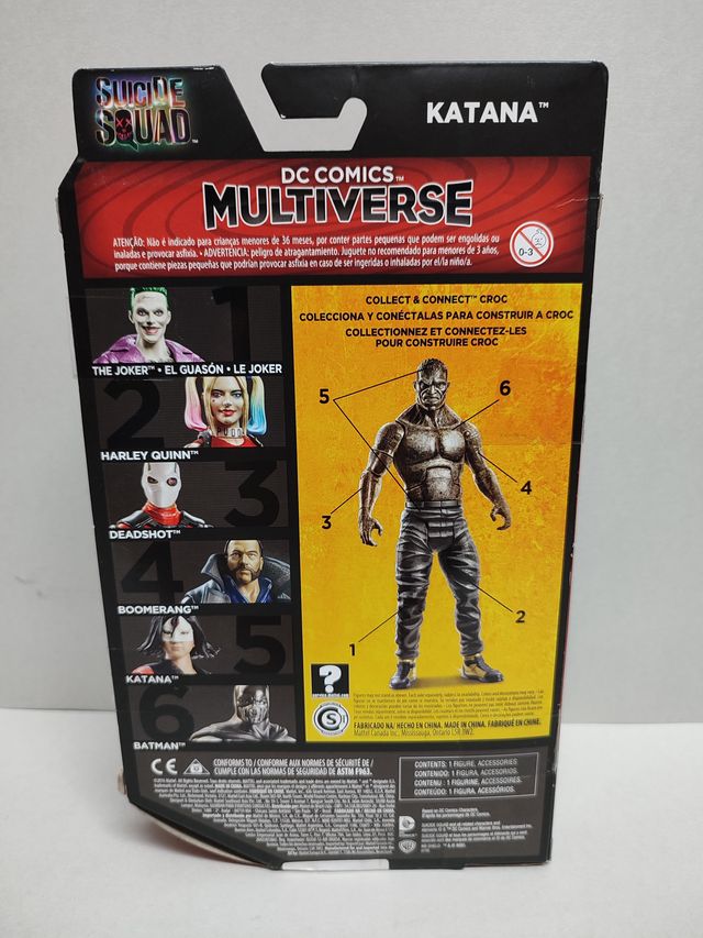 Figura Suicide Squad Katana NUEVO