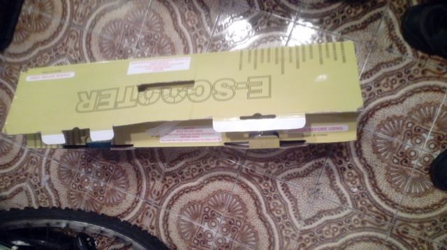 patinete electrico sin estrenar en caja E-SCOOTER