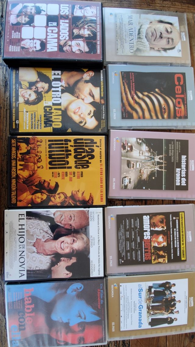 Surtido 35 películas DVD. Precio por unidad