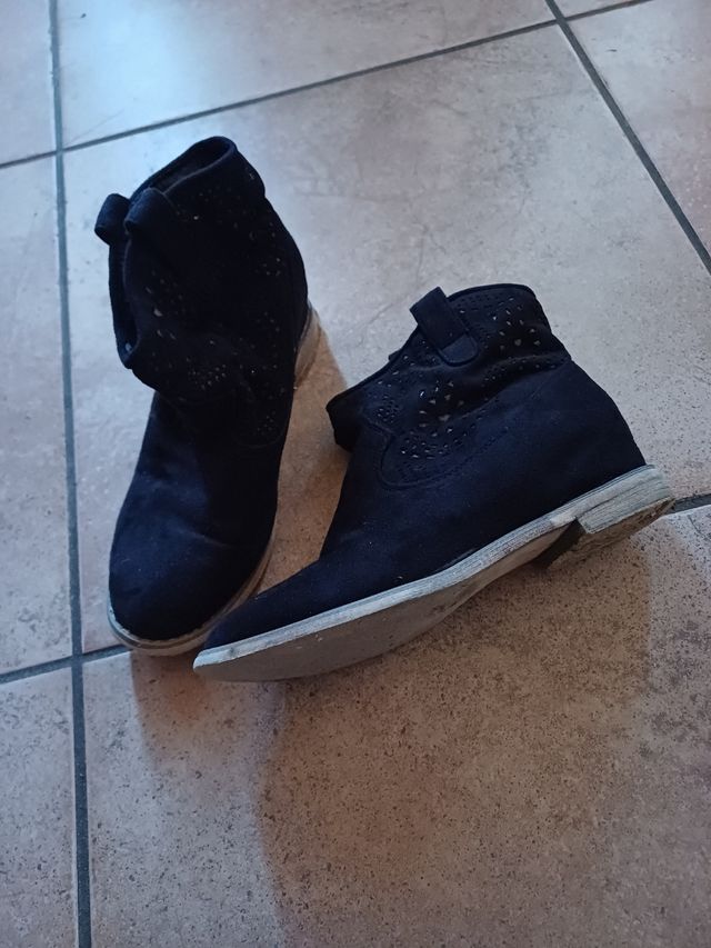 Botas con plataforma interior