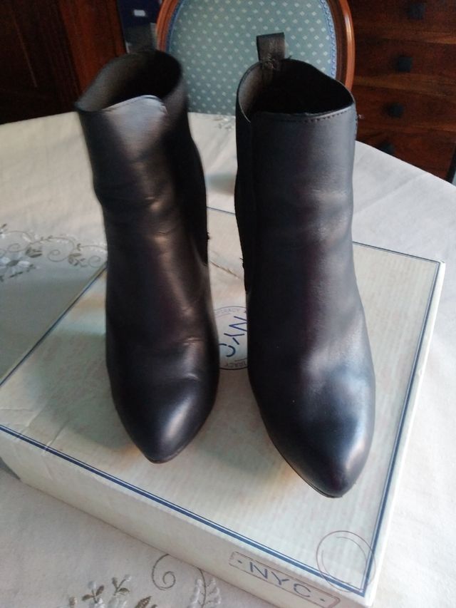 Botines Fosco de piey n 37, tacón 10 cm