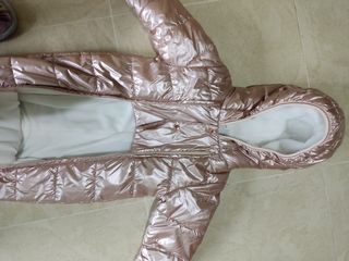 Mono de niña para el frio