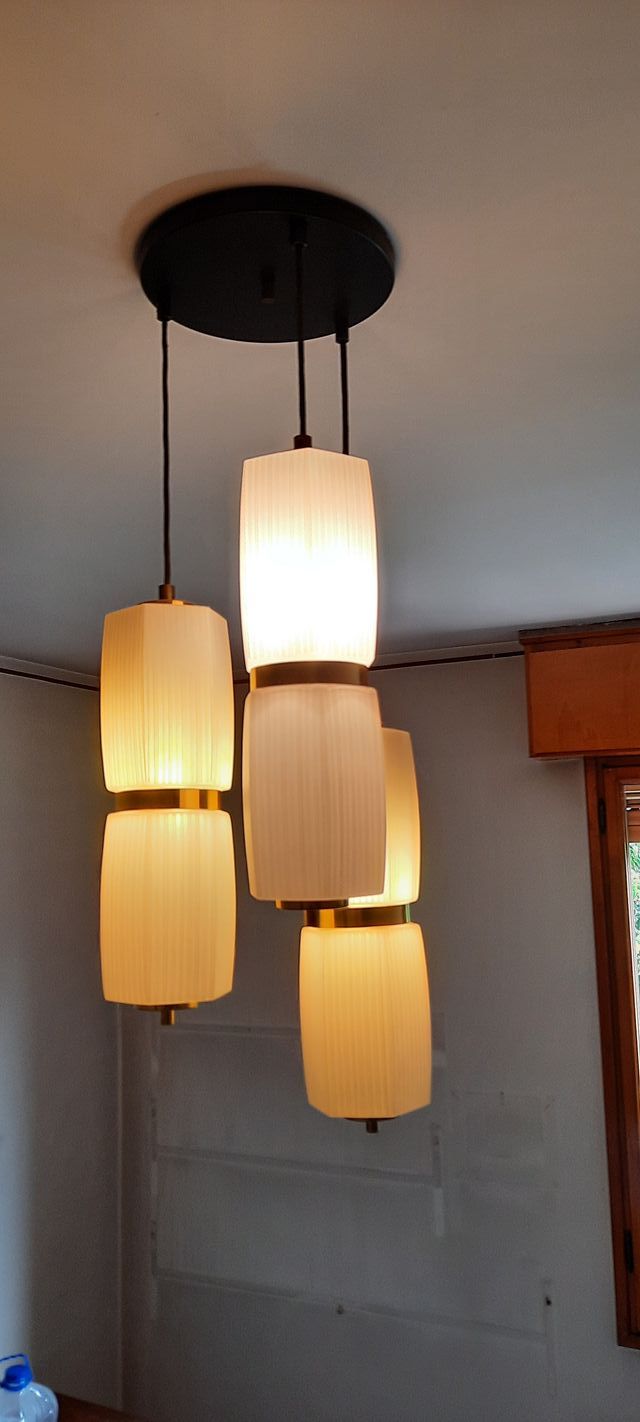 🤩👀LAMPADARIO A PENDANT DESING 3LUCI👌😎