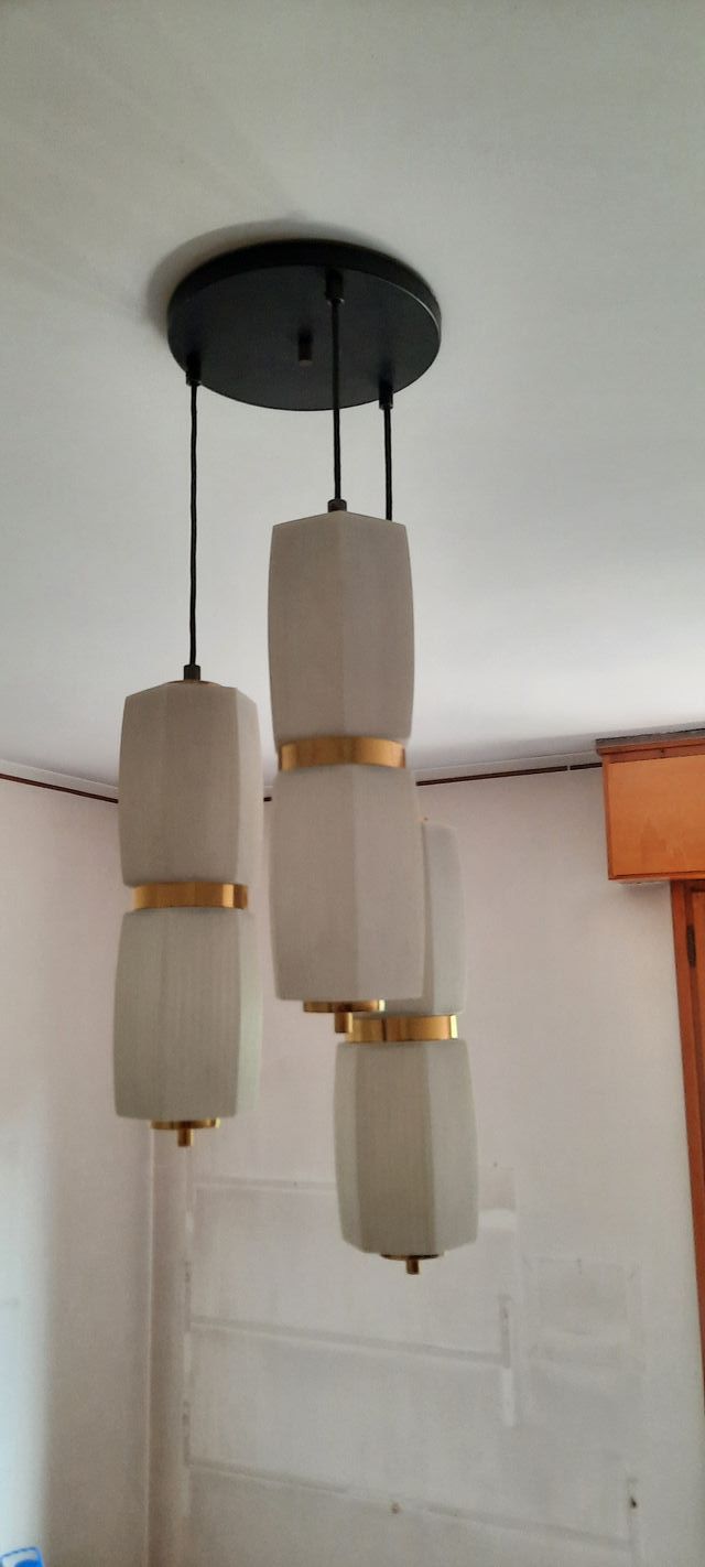 🤩👀LAMPADARIO A PENDANT DESING 3LUCI👌😎