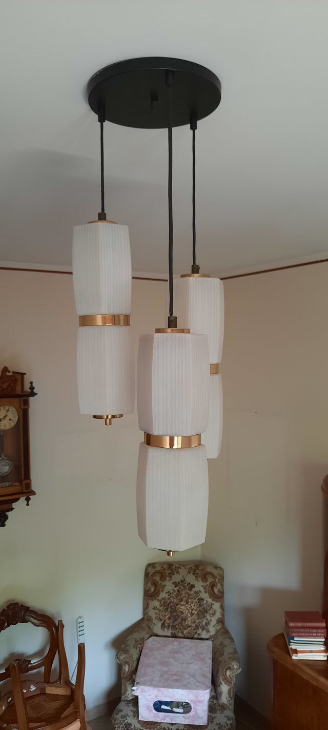 🤩👀LAMPADARIO A PENDANT DESING 3LUCI👌😎