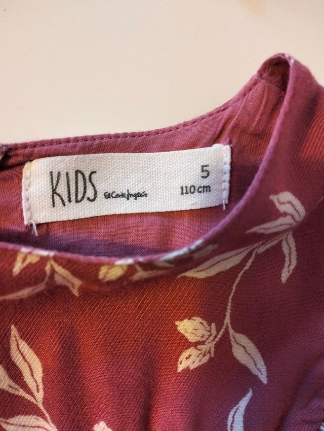 Vestido kids.talla5
