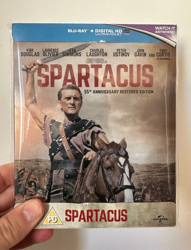 ESPARTACO - Steelbook Blu-ray