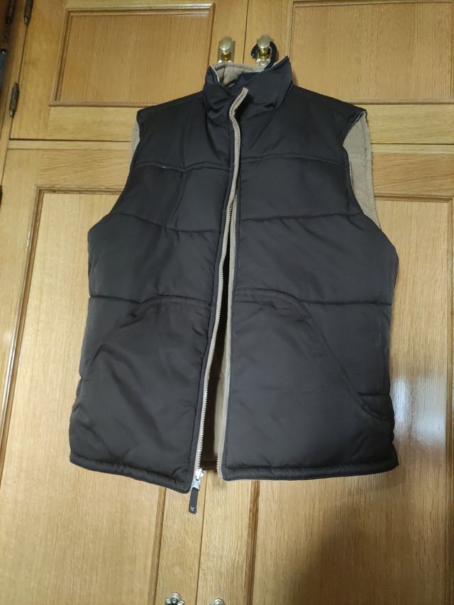 Chaleco chico,reversible,super calentito