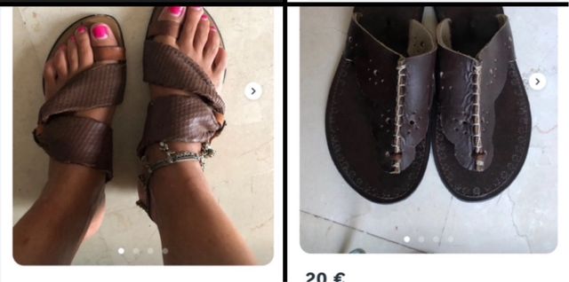 16 pares de zapatos usados varios