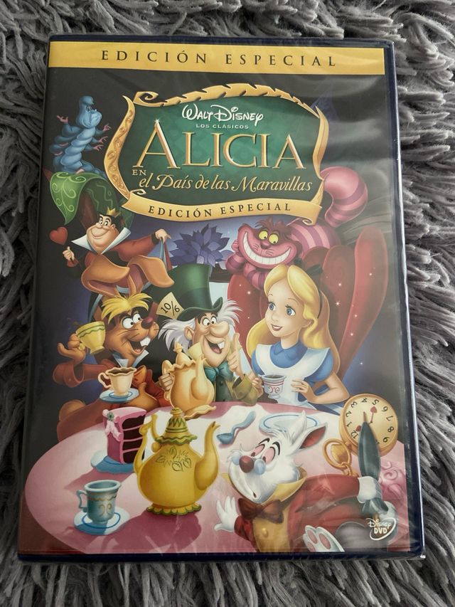 DVD Disney Alicia en el Pais de las Maravillas
