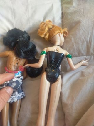 Muñecas Disney Pocahontas y Ariel