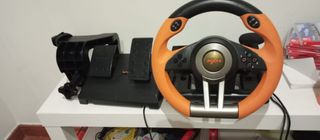 Volante para videoconsola (sin estructura)