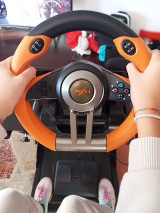 Volante para videoconsola (sin estructura)